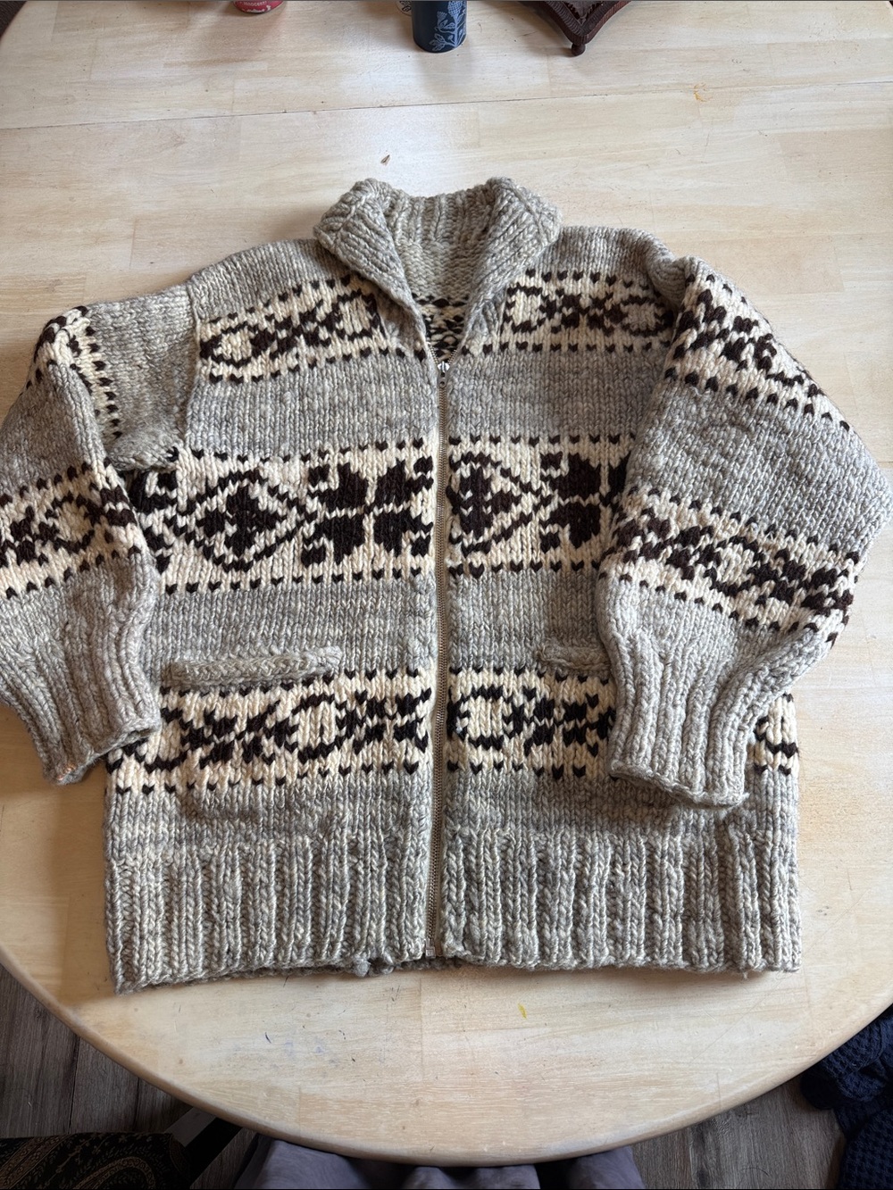 Vintage Cowichan sweater